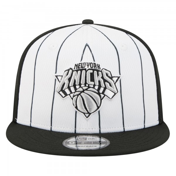 Бейсболка New York Knicks New Era White 2025 NBA Tip Off 9FIFTY Snapback
