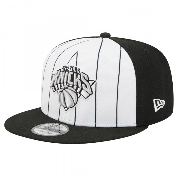 Бейсболка New York Knicks New Era White 2025 NBA Tip Off 9FIFTY Snapback