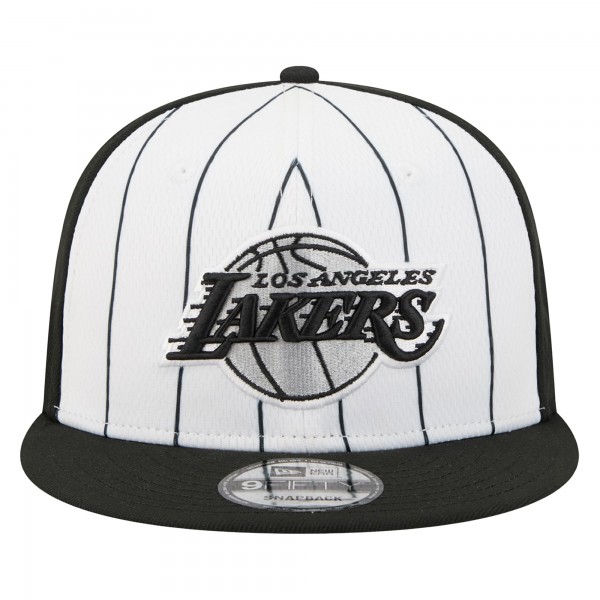 Бейсболка Los Angeles Lakers New Era White 2025 NBA Tip Off 9FIFTY Snapback