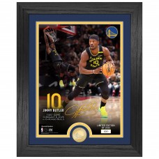 Golden State Warriors Jimmy Butler III Highland Mint First Game 13 x 16 Bronze Coin Photo Mint