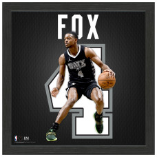 San Antonio Spurs De'Aaron Fox Highland Mint 13 x 13 Impact Jersey Frame