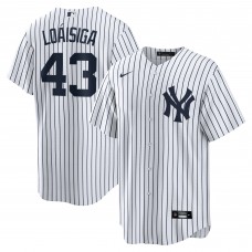 Игровая джерси New York Yankees Jonathan Loáisiga Nike White Home Replica