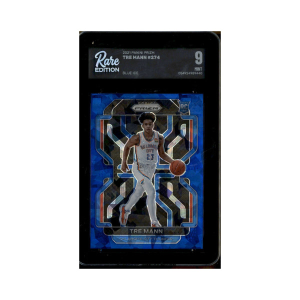 2021 Panini Prizm Blue Ice #274 Tre Mann RC Rookie /125 Rare 9