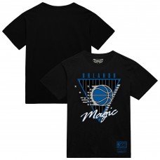 Футболка Orlando Magic Mitchell & Ness Black Worldwide Collection Tri-Logo