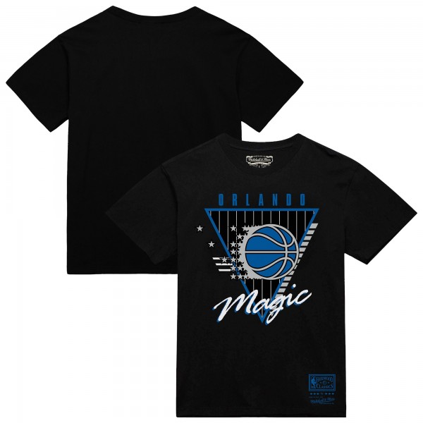 Футболка Orlando Magic Mitchell & Ness Black Worldwide Collection Tri-Logo