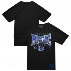 Футболка Orlando Magic Mitchell & Ness Black Worldwide Collection Glow Up
