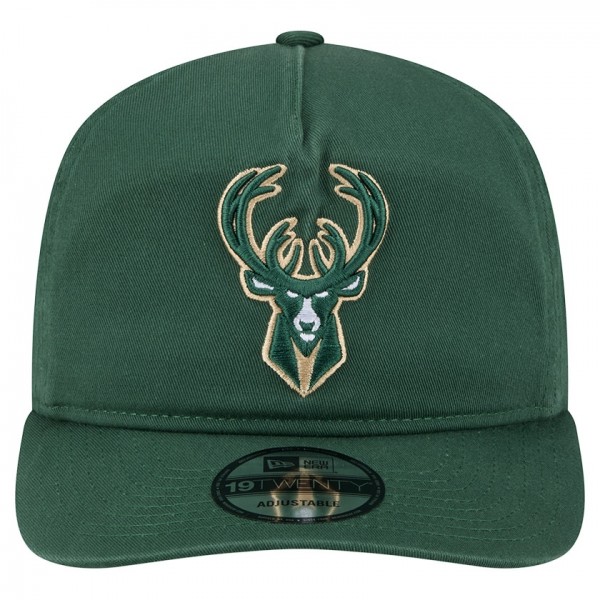 Бейсболка Milwaukee Bucks New Era Hunter Green Cotton 19TWENTY