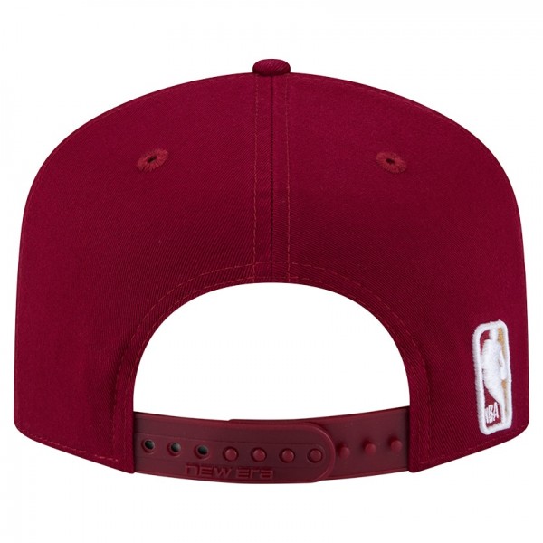 Бейсболка Cleveland Cavaliers New Era Wine Cotton 19TWENTY