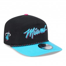 Бейсболка Miami Heat New Era 2025/26 City Edition 19TWENTY - Black/Turquoise