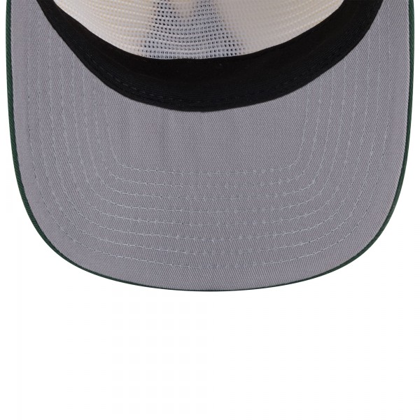 Бейсболка Milwaukee Bucks New Era 2025/26 City Edition 19TWENTY - Cream/Hunter Green