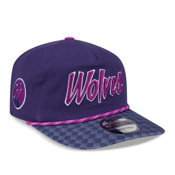 Бейсболка Minnesota Timberwolves New Era 2025/26 City Edition 19TWENTY - Purple