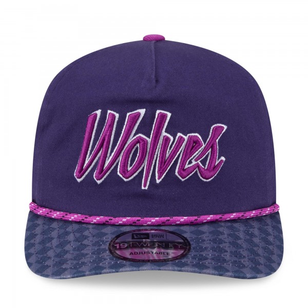 Бейсболка Minnesota Timberwolves New Era 2025/26 City Edition 19TWENTY - Purple