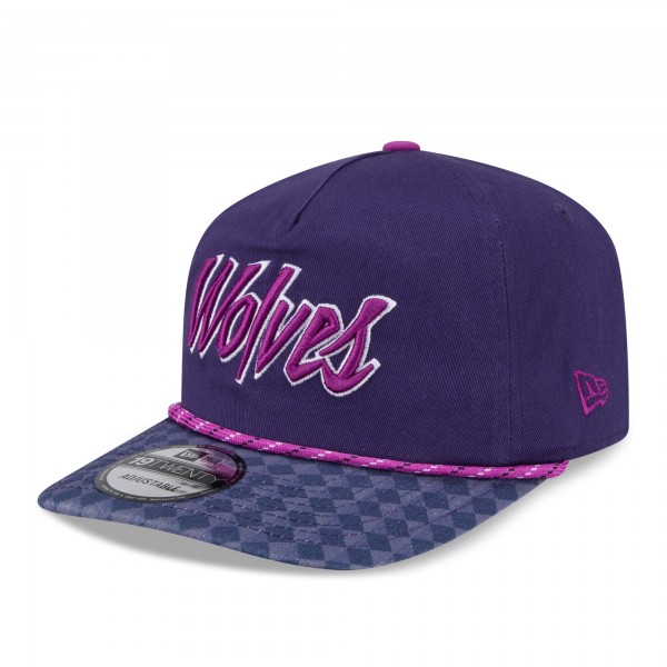 Бейсболка Minnesota Timberwolves New Era 2025/26 City Edition 19TWENTY - Purple