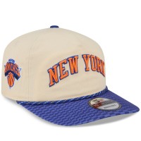 Бейсболка New York Knicks New Era 2025/26 City Edition 19TWENTY - Cream/Blue