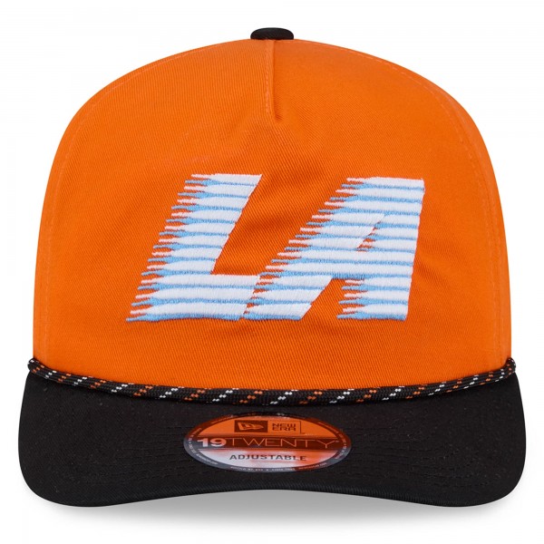 Бейсболка LA Clippers New Era 2025/26 City Edition 19TWENTY - Orange/Black