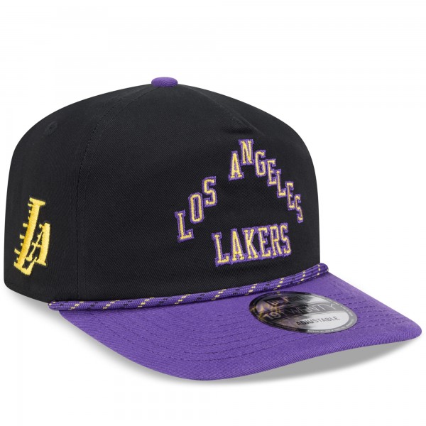 Бейсболка Los Angeles Lakers New Era 2025/26 City Edition 19TWENTY - Black/Purple