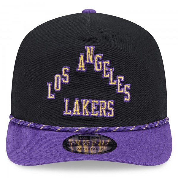 Бейсболка Los Angeles Lakers New Era 2025/26 City Edition 19TWENTY - Black/Purple