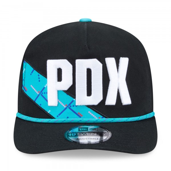 Бейсболка Portland Trail Blazers New Era 2025/26 City Edition 19TWENTY - Black