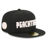Бейсболка Atlanta Hawks New Era 2025/26 City Edition 59FIFTY - Black