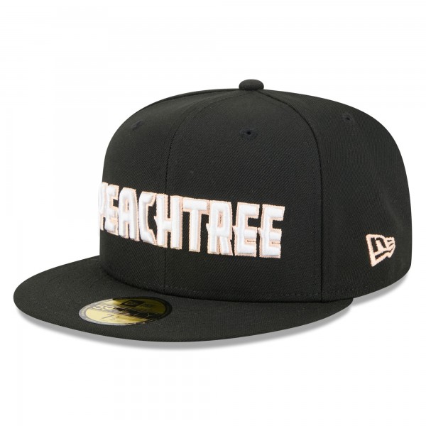 Бейсболка Atlanta Hawks New Era 2025/26 City Edition 59FIFTY - Black