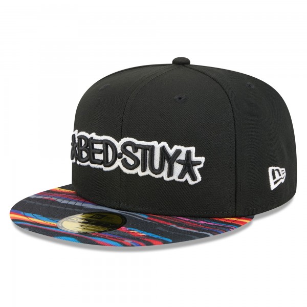 Бейсболка Brooklyn Nets New Era 2025/26 City Edition 59FIFTY - Black
