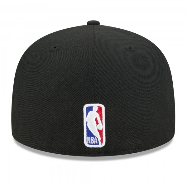 Бейсболка Brooklyn Nets New Era 2025/26 City Edition 59FIFTY - Black