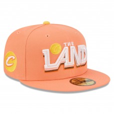 Бейсболка Cleveland Cavaliers New Era 2025/26 City Edition 59FIFTY - Orange