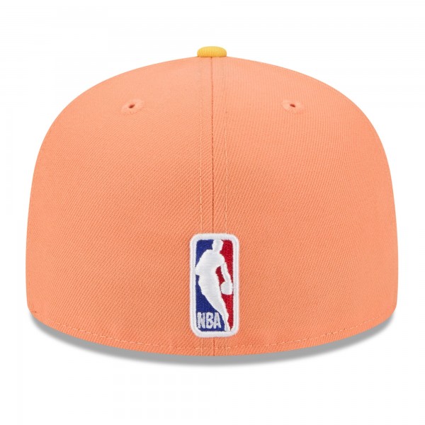Бейсболка Cleveland Cavaliers New Era 2025/26 City Edition 59FIFTY - Orange