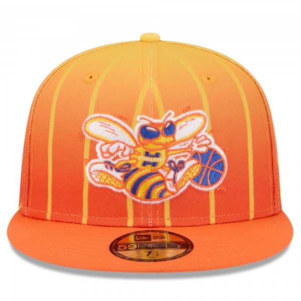 Бейсболка Charlotte Hornets New Era 2025/26 City Edition 59FIFTY - Orange