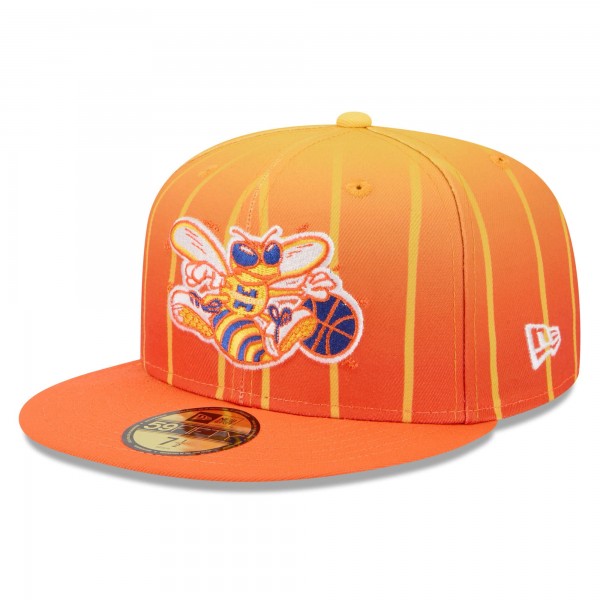 Бейсболка Charlotte Hornets New Era 2025/26 City Edition 59FIFTY - Orange