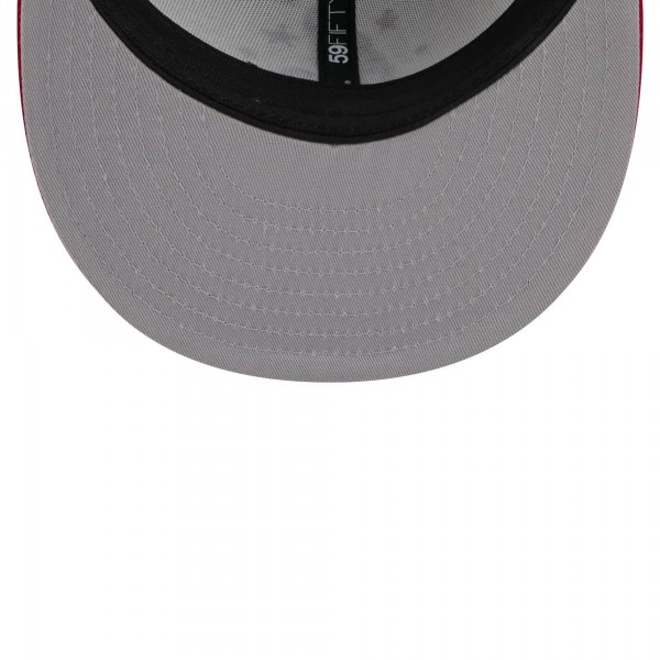 Бейсболка Houston Rockets New Era 2025/26 City Edition 59FIFTY - White/Red
