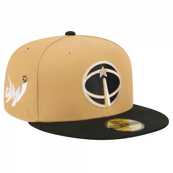 Бейсболка Washington Wizards New Era 2025/26 City Edition 59FIFTY - Gold/Black