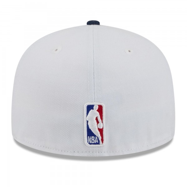 Бейсболка Memphis Grizzlies New Era 2025/26 City Edition 59FIFTY - White/Navy