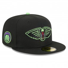 Бейсболка New Orleans Pelicans New Era 2025/26 City Edition 59FIFTY - Black