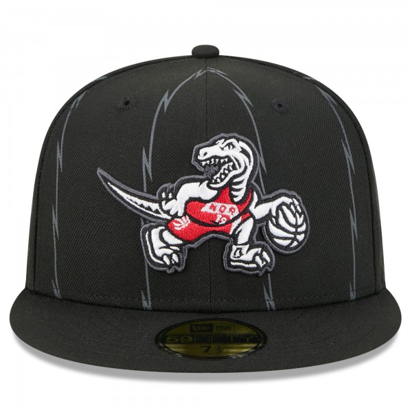 Бейсболка Toronto Raptors New Era 2025/26 City Edition 59FIFTY - Black