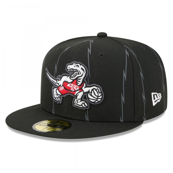 Бейсболка Toronto Raptors New Era 2025/26 City Edition 59FIFTY - Black