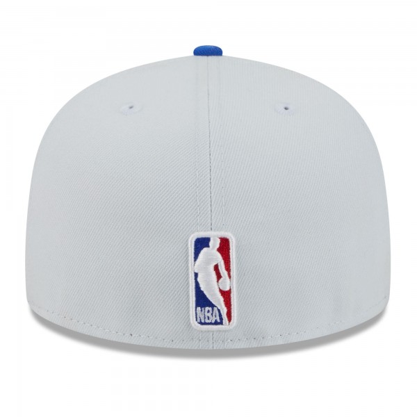 Бейсболка Orlando Magic New Era 2025/26 City Edition 59FIFTY - Gray/Blue