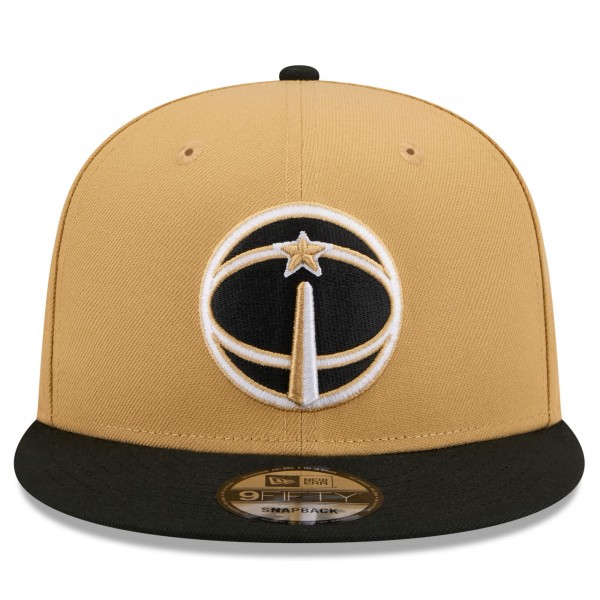 Бейсболка Washington Wizards New Era 2025/26 City Edition 9FIFTY Snapback - Gold/Black