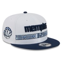 Бейсболка Memphis Grizzlies New Era 2025/26 City Edition 9FIFTY Snapback - Light Blue/Navy