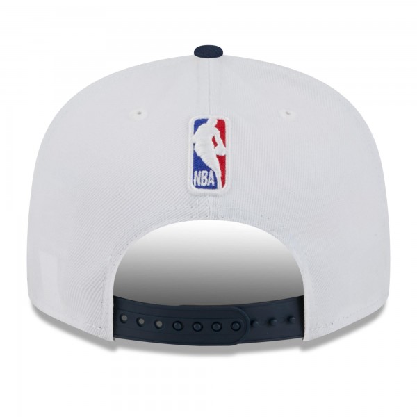 Бейсболка Memphis Grizzlies New Era 2025/26 City Edition 9FIFTY Snapback - Light Blue/Navy