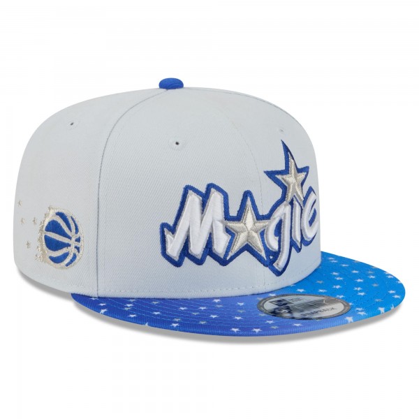 Бейсболка Orlando Magic New Era 2025/26 City Edition 9FIFTY Snapback - Gray/Blue