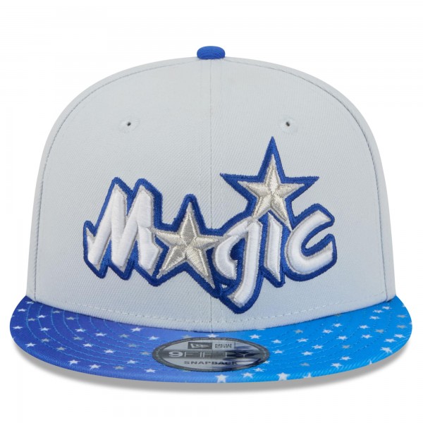 Бейсболка Orlando Magic New Era 2025/26 City Edition 9FIFTY Snapback - Gray/Blue