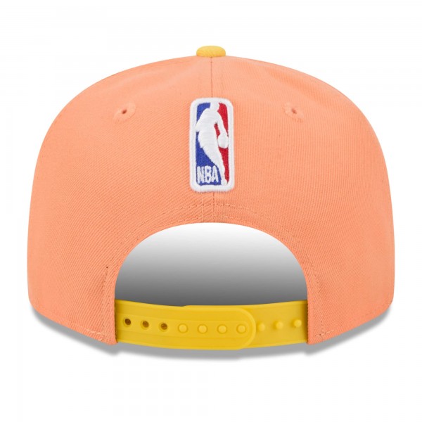 Бейсболка Cleveland Cavaliers New Era 2025/26 City Edition 9FIFTY Snapback - Orange