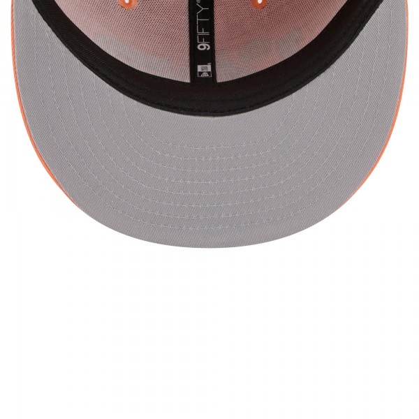 Бейсболка Cleveland Cavaliers New Era 2025/26 City Edition 9FIFTY Snapback - Orange