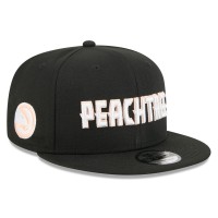 Бейсболка Atlanta Hawks New Era 2025/26 City Edition 9FIFTY Snapback - Black