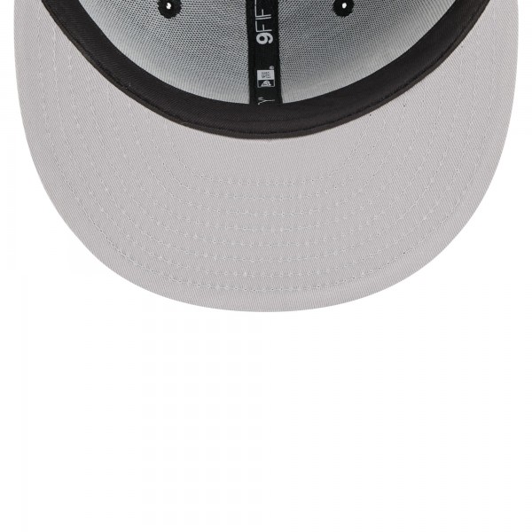 Бейсболка Brooklyn Nets New Era 2025/26 City Edition 9FIFTY Snapback - Black