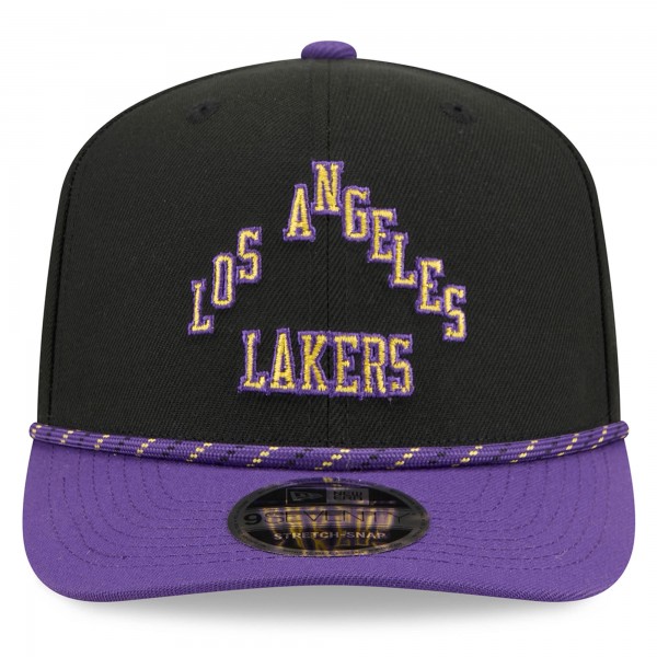 Бейсболка Los Angeles Lakers New Era 2025/26 City Edition 9SEVENTY - Black/Purple