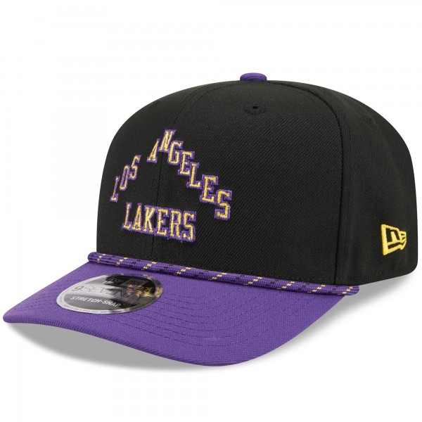 Бейсболка Los Angeles Lakers New Era 2025/26 City Edition 9SEVENTY - Black/Purple