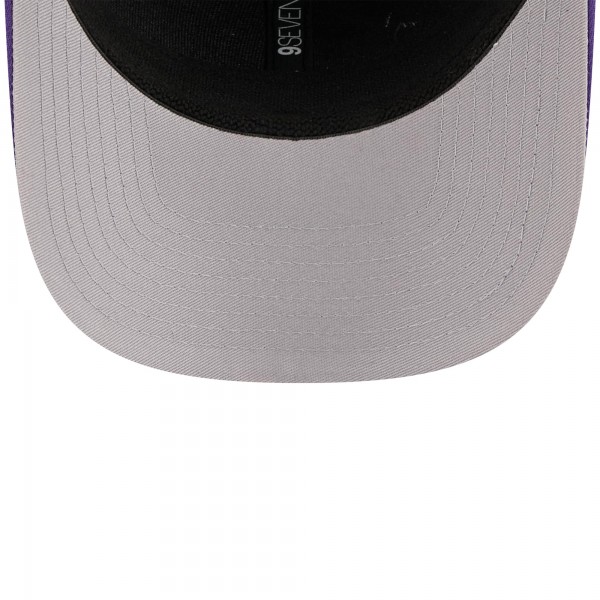 Бейсболка Los Angeles Lakers New Era 2025/26 City Edition 9SEVENTY - Black/Purple