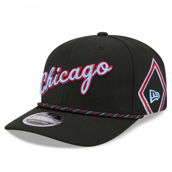Бейсболка Chicago Bulls New Era 2025/26 City Edition 9SEVENTY - Black